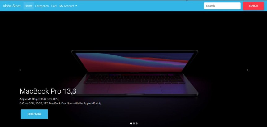 Ecommerce Website